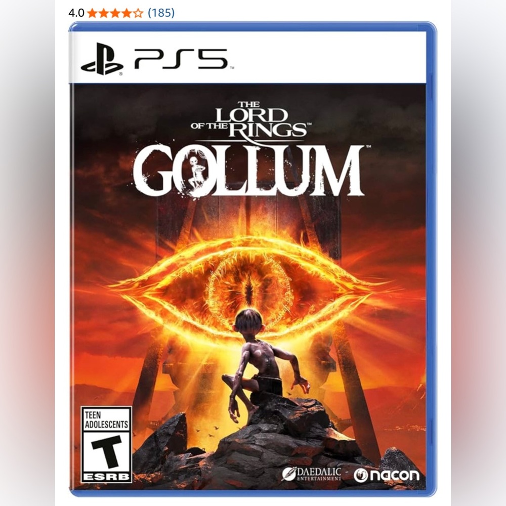 PS5 The Lord of the Rings: Gollum game